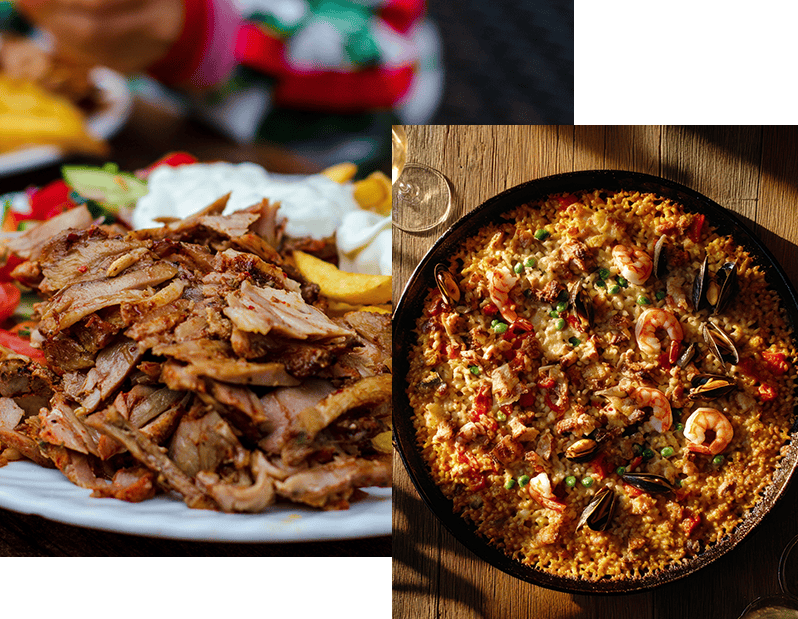 Paella et kebab Aix en Provence 